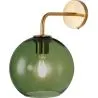 Buy Spherical Glass Shade Wall Sconce Green 59833