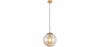 Buy Globe Glass Shade Pendant Lamp Beige 59837 - in the EU