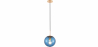 Buy Glass Shade Hanging Lamp Blue 59839 - prices