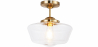 Buy Ceiling Lamp - Vintage Style Pendant Lamp - Suki Transparent 59845 - in the EU