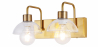 Buy Wall Sconce Lamp - Two Spotlights - Yuri Gold 59846 - in the EU