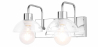 Buy Wall Sconce Lamp - Two Spotlights - Yuri Silver 59846 - prices