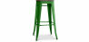 Buy Wooden Stylix Stool 76cm - Metal Green 99954406 with a guarantee