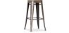 Buy Wooden Stylix Stool 76cm - Metal Metallic bronze 99954406 - in the EU