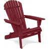 Wooden Outdoor Chair with Armrests - Adirondack Garden Chair - Adirondack image 9