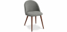 Buy Dining Chair - Upholstered in Fabric - Scandinavian Style - Evelyne Grey 58982 - in the EU