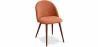 Buy Dining Chair Evelyne Scandinavian Design Premium - Dark legs Orange 58982 - in the EU