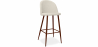 Buy Bar stool Evelyne  Scandinavian Design Premium - 76cm - Dark legs Beige 59357 at Privatefloor