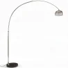 Buy Floor Lamp Design with Marble Base - Leya Black 13693