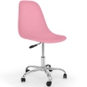 Buy Office Chair with Castors - Swivel Desk Chair - Denisse Pink 59863 Home delivery