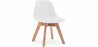Buy Cushioned Wooden and Polypropylene Kids' Chair White 59872 - in the EU