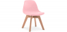 Buy Cushioned Wooden and Polypropylene Kids' Chair Pink 59872 at Privatefloor