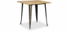 Buy Stylix Dining Table - 80 cm - Light Wood Metallic bronze 59874 at Privatefloor