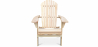 Buy Wooden Outdoor Chair with Armrests - Adirondack Garden Chair - Adirondack Light natural wood 59415 - prices