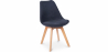 Buy Nordic Style Padded Dining Chair - Aru Dark grey 59892 - prices