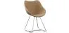 Dining Chair with Armrests - Leatherette - PU - Stylix - Black - Clun image 9