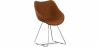 Buy Dining Chair with Armrests - Leatherette - PU - Stylix - Black - Clun Cognac 59894 - in the EU