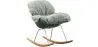 Padded Rocking Chair - Scandinavian Design - Ruma image 9