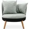 Buy Scandinavian Design Armchair - Bella Green 59896