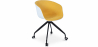 Buy Jodie White Padded Office Chair with Wheels Yellow 59887 at Privatefloor