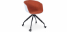 Buy Jodie White Padded Office Chair with Wheels Orange 59887 in the Europe
