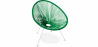 Buy Acapulco Chair - White Legs - New edition Green 59900 at Privatefloor