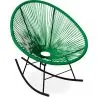 Buy Acapulco Rocking Chair - Black legs - New edition Green 59901