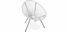 Buy Acapulco Chair - Black Legs - New edition White 59899 - prices