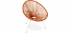 Buy Acapulco Chair - White Legs - New edition Orange 59900 Home delivery