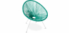 Buy Acapulco Chair - White Legs - New edition Pastel green 59900 with a guarantee