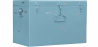 Buy Small industrial metal trunk Blue 58680 - prices