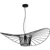 Buy Vertical Hanging Lamp 80cm - Metal Black 59903