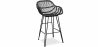 Buy Synthetic wicker bar stool 65cm - Many Black 59881 at Privatefloor