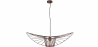 Buy Ceiling Lamp - Pendant Lamp Pamela Design - 100cm - Vertical Brown 59905 at Privatefloor