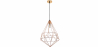 Buy Retro Style Hanging Lamp Gold 59910 - in the EU