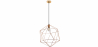 Buy Ceiling Lamp - Vintage Design Pendant Lamp - Lara Gold 59911 - in the EU