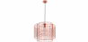 Buy Retro Ceiling Lamp - Design Pendant Lamp - Lars Rose Gold 59909 - in the EU