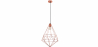 Buy Retro Style Hanging Lamp Rose Gold 59910 at Privatefloor