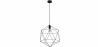 Buy Ceiling Lamp - Vintage Design Pendant Lamp - Lara Black 59911 - prices