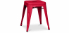 Buy Industrial Design Bar Stool - Steel - 45 cm - Stylix Red 99927809 - prices