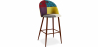 Buy Patchwork Upholstered Stool - Scandinavian Style  - Ray Multicolour 59950 - in the EU