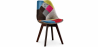 Buy Dining Chair - Upholstered in Patchwork - Simona Multicolour 59966 - in the EU