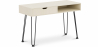 Buy Office Desk Table Wooden Design Hairpin Legs Scandinavian Style - Andor Natural wood 59986 - in the EU