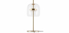 Buy Table Lamp - LED Design Living Room Lamp - Jude Transparent 59987 at Privatefloor