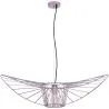 Buy Vertical Hanging Lamp 100cm - Metal Rose Gold 59905
