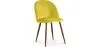 Dining Chair - Upholstered in Velvet - Scandinavian Design - Evelyne image 9