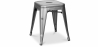 Buy Industrial Design Bar Stool - Steel - 45 cm - Stylix Silver 99927809 - in the EU
