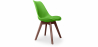 Buy Dining Chair - Scandinavian Style - Denisse Green 59953 with a guarantee