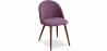 Buy Dining Chair - Upholstered in Fabric - Scandinavian Style - Evelyne Purple 58982 - prices