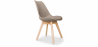 Buy Office Chair - Dining Chair - Scandinavian Style - Denisse Taupe 58293 - in the EU